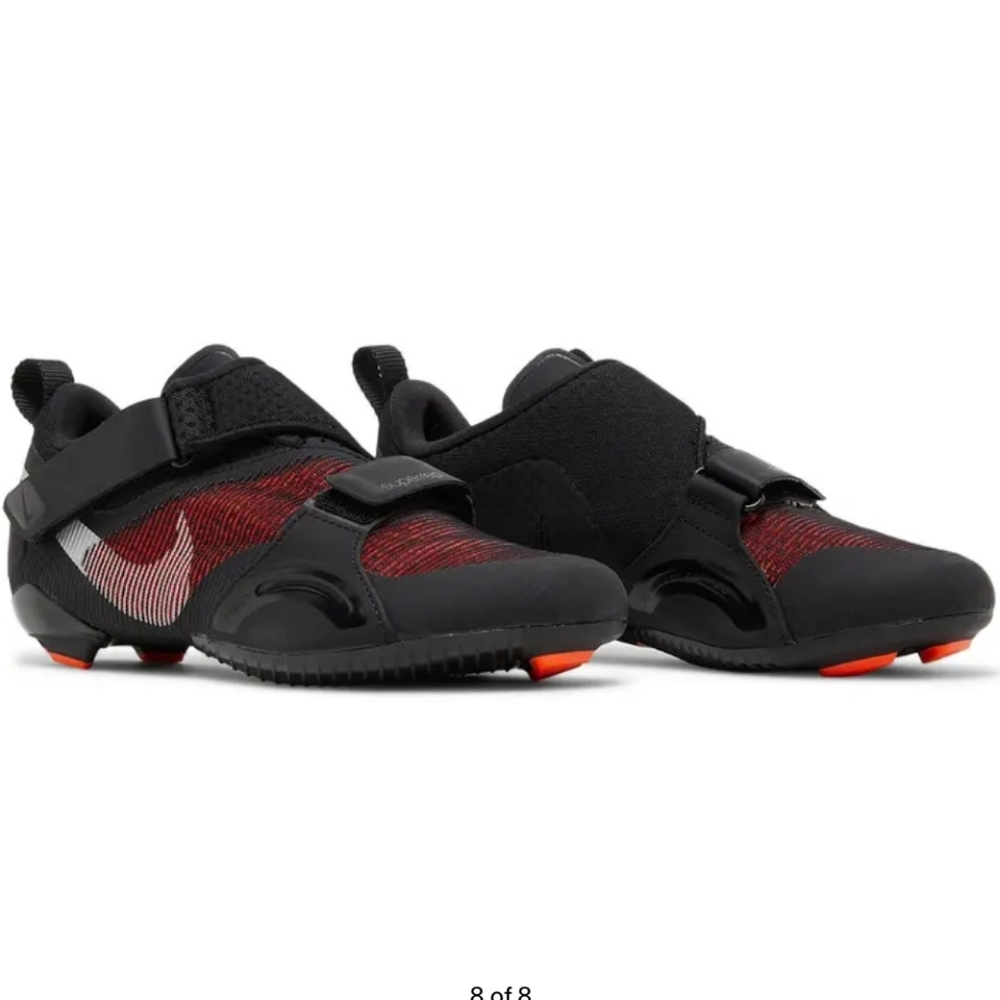 Nike Wmns SuperRep Cycle 'Black Hyper Crimson'  Sz 6.5 Womens  NWT
